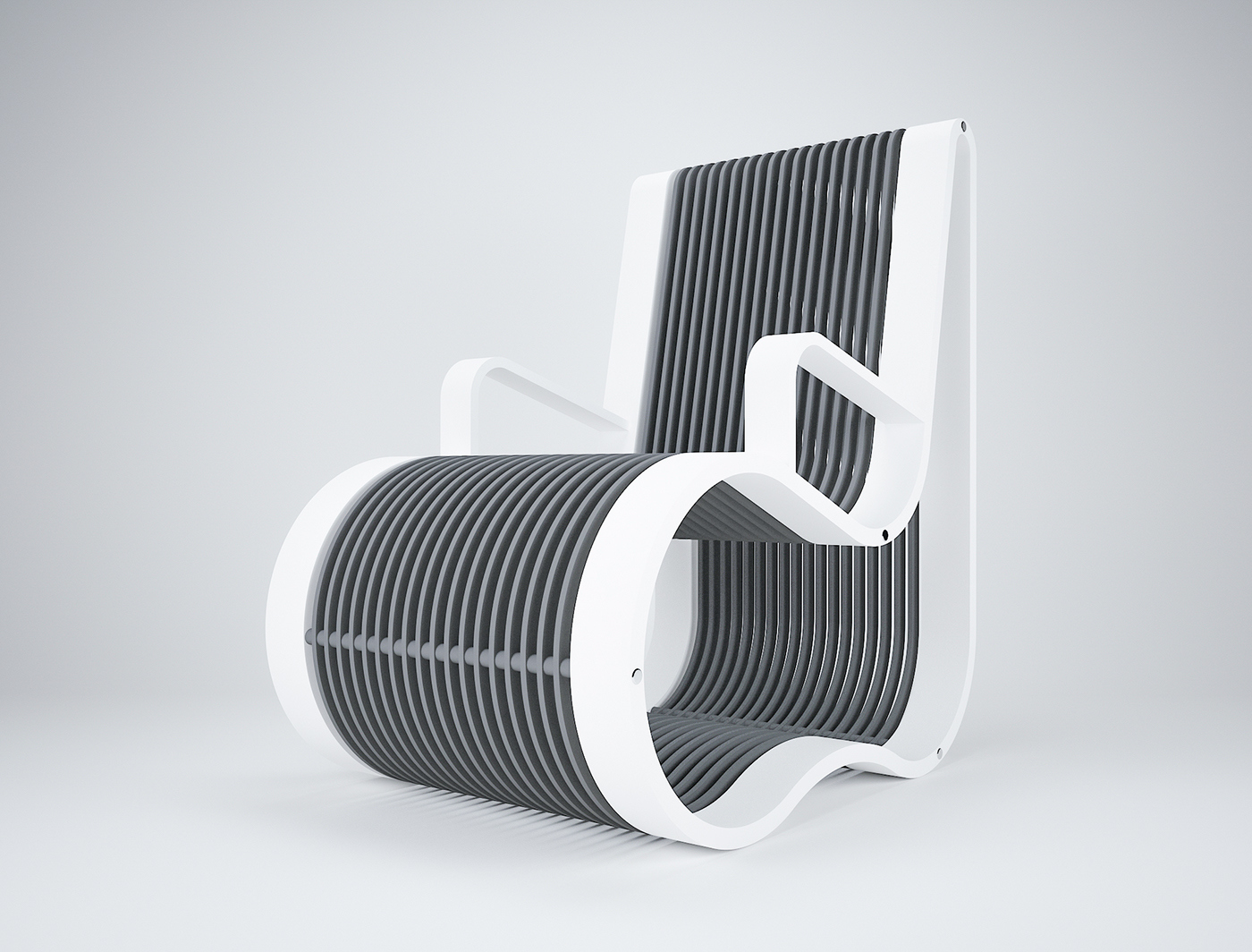 furniture design ，Rocking chair，comfortable，Simplicity，product design，