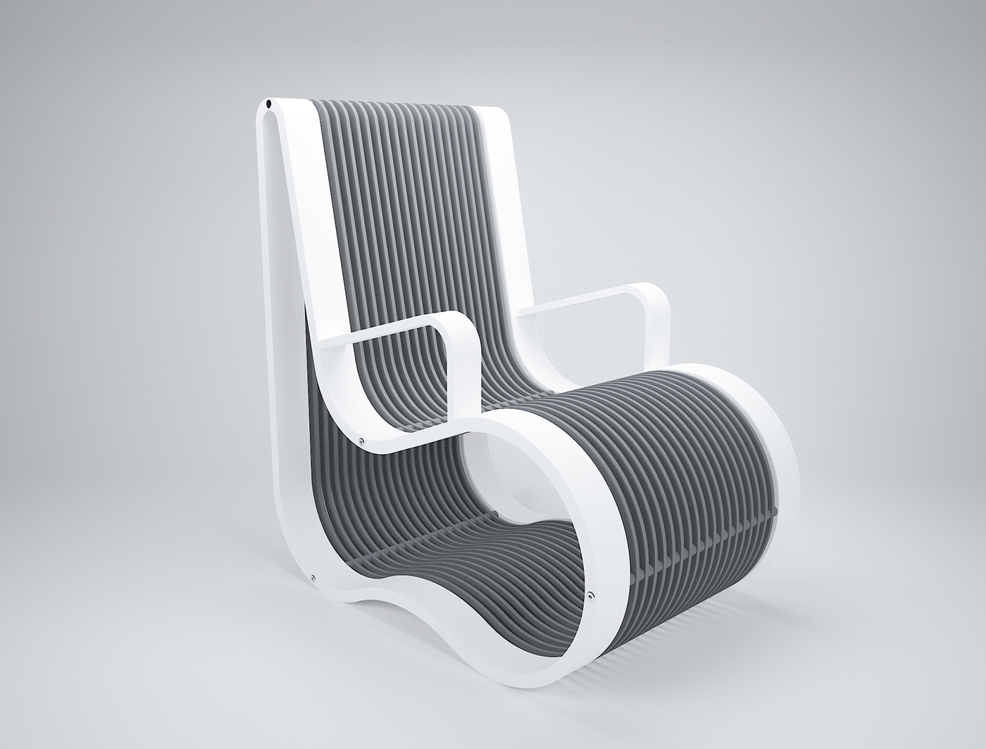 furniture design ，Rocking chair，comfortable，Simplicity，product design，