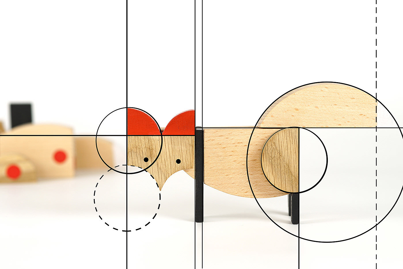 Bauhaus ，Wooden toys，Infant child，Mingrui industrial design，meanewdesign，