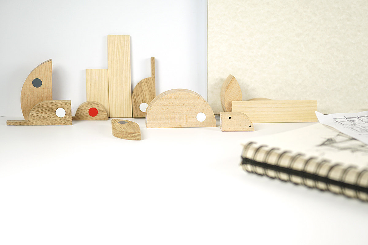 Bauhaus ，Wooden toys，Infant child，Mingrui industrial design，meanewdesign，