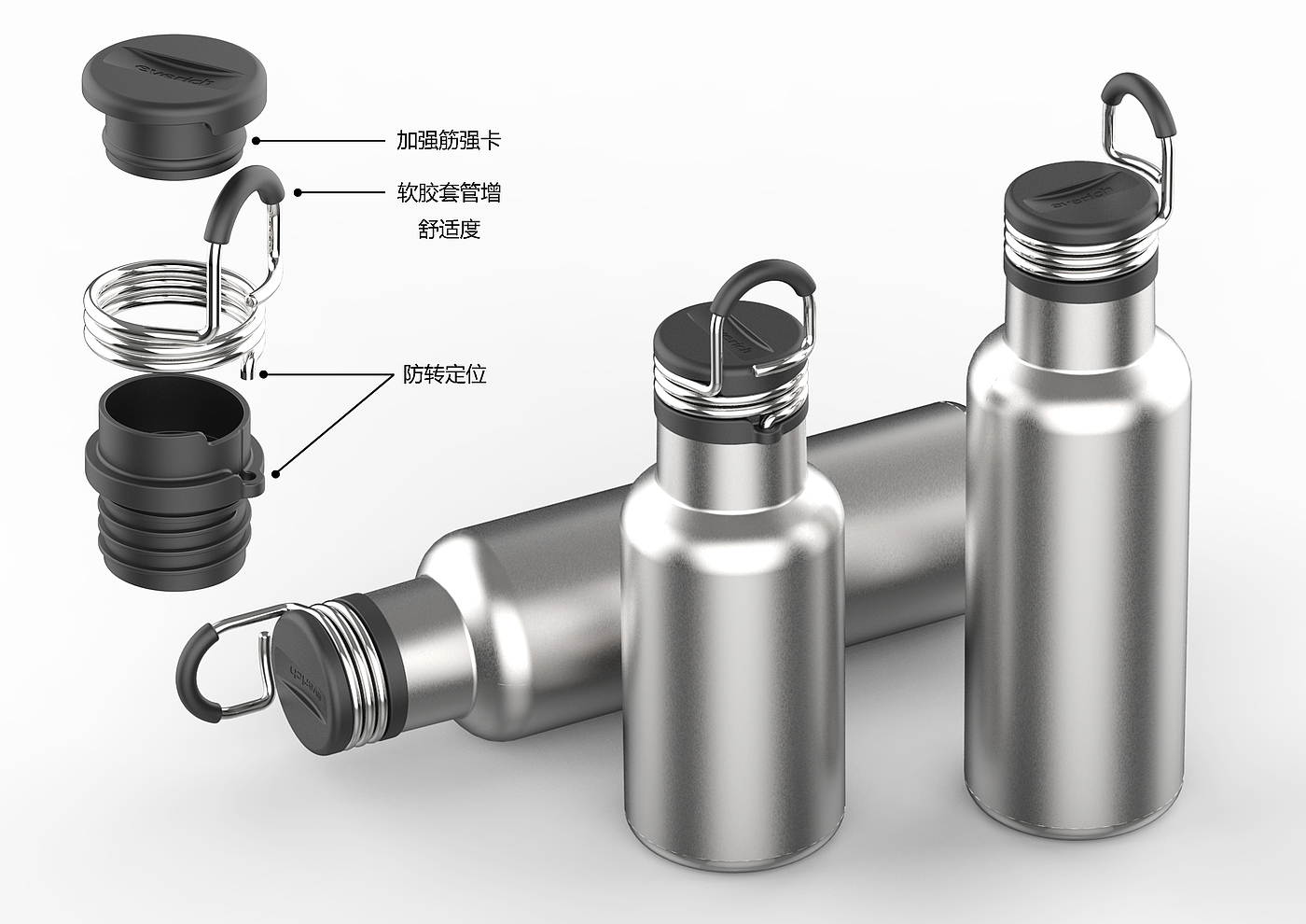 Outdoor sports bottle，