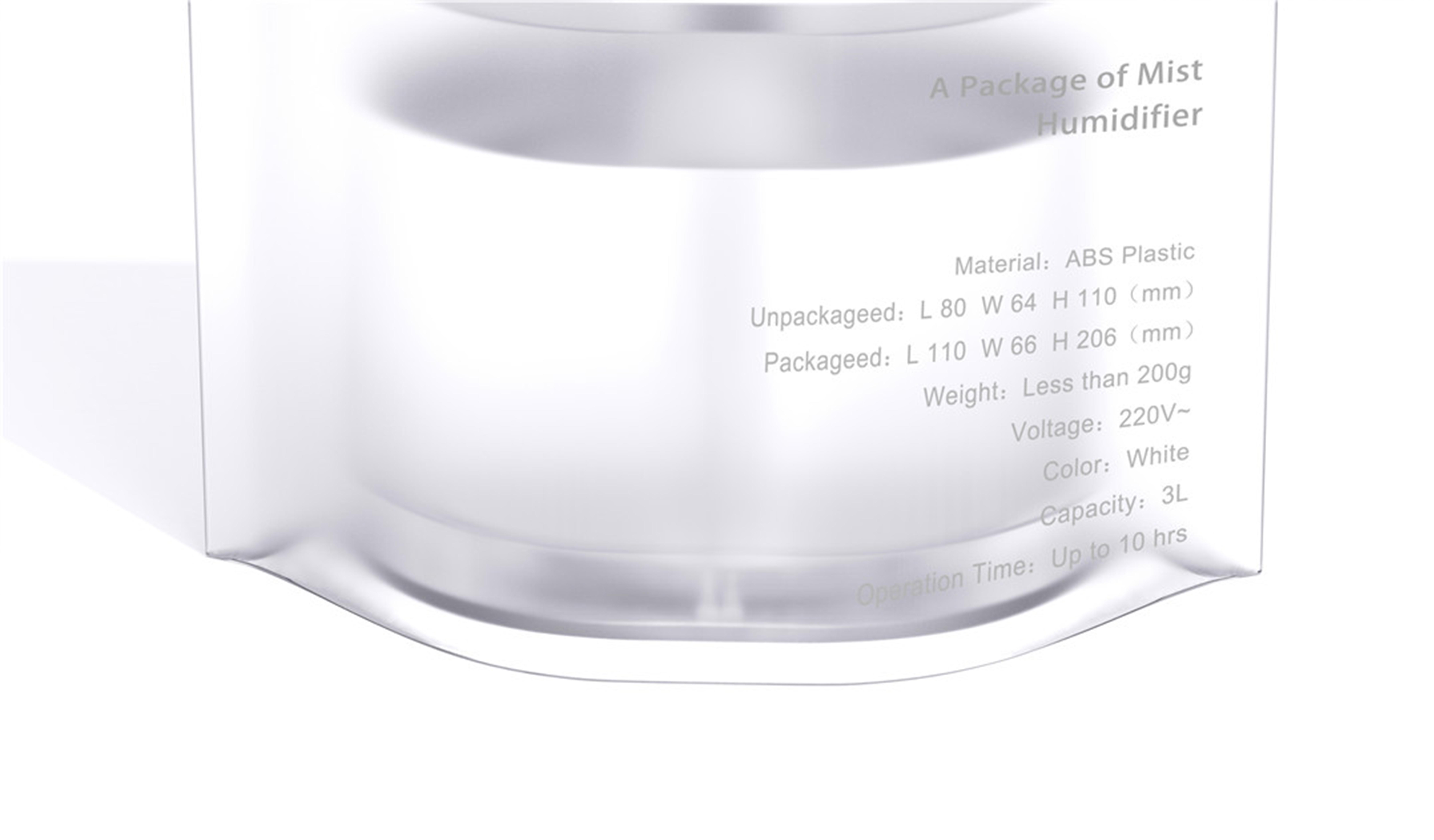 sample reels，Humidifier，industrial design，product design，Keyshot rendering，