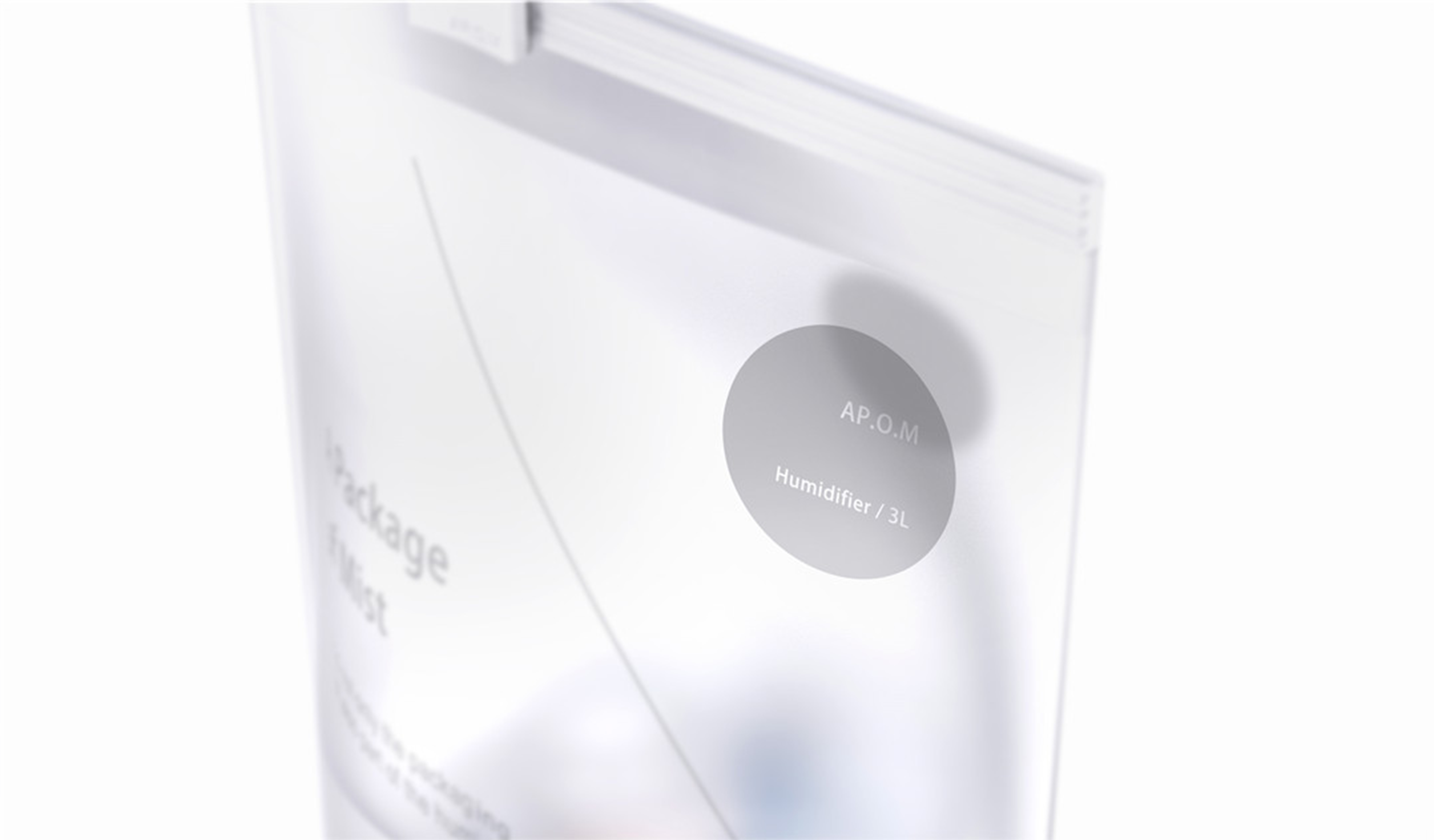 sample reels，Humidifier，industrial design，product design，Keyshot rendering，