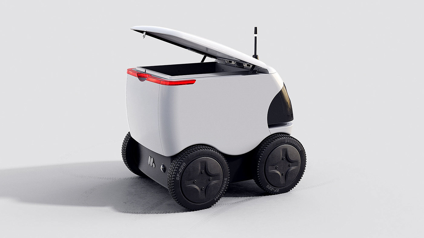Delivery Droid，机器人，自动化，