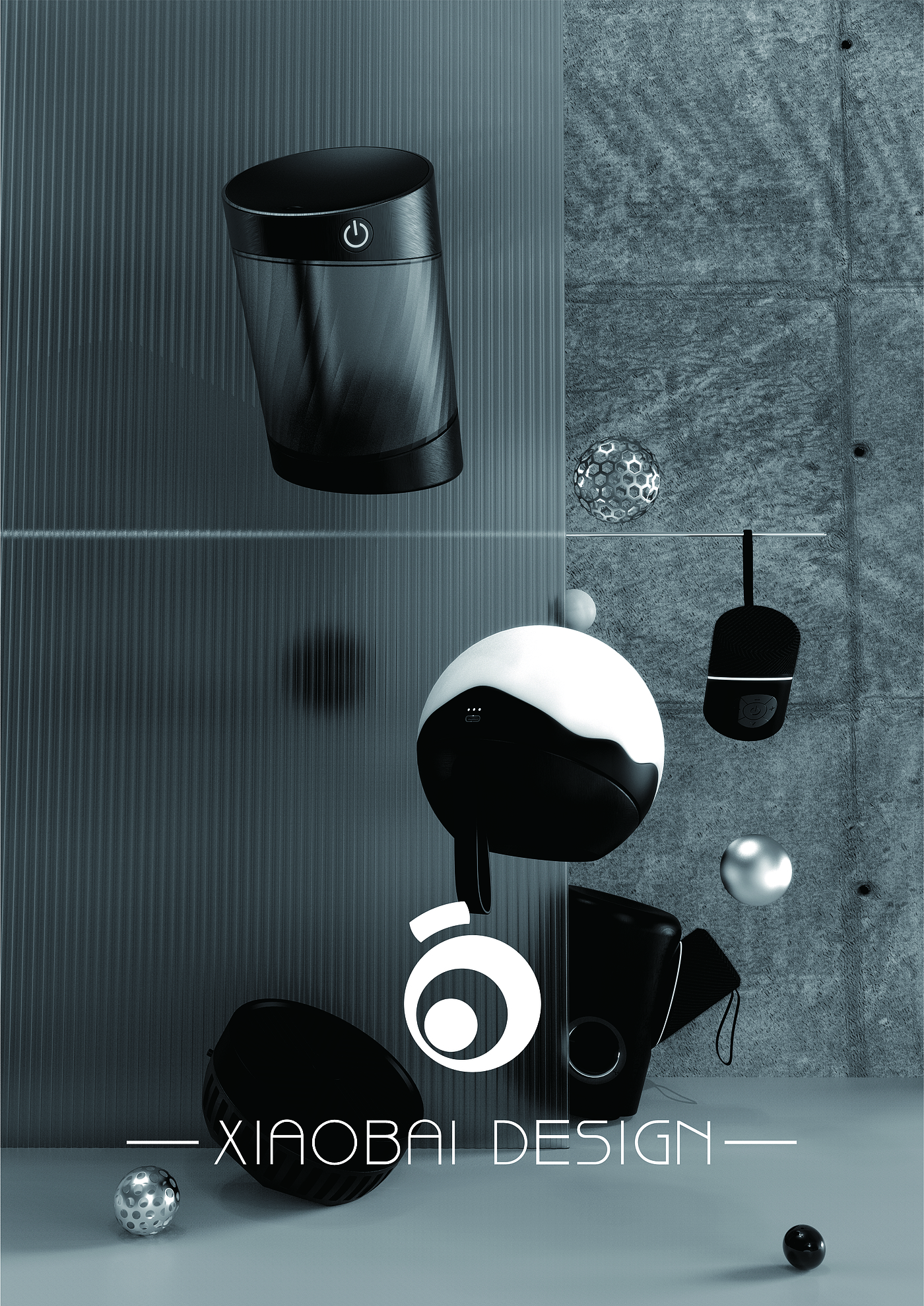Fan，loudspeaker box，Humidifier，Night light，Desktop products，electronic product，