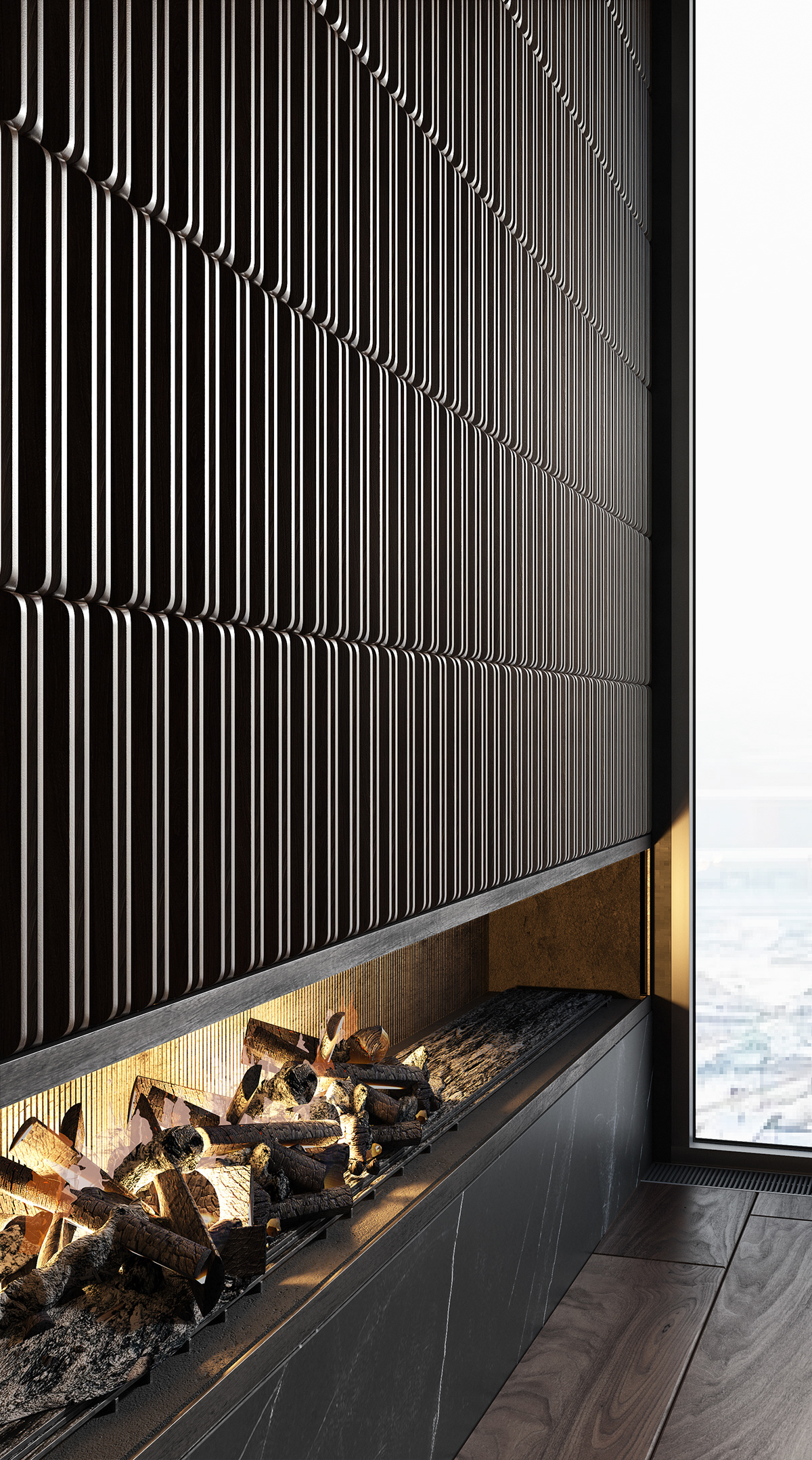 wallboard，wooden ，a living room，decorate，Italy，