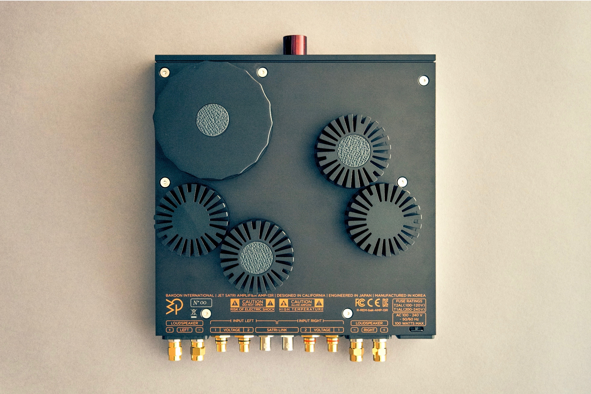 2020 red dot product design award，AMP-13R，Audio amplifier，