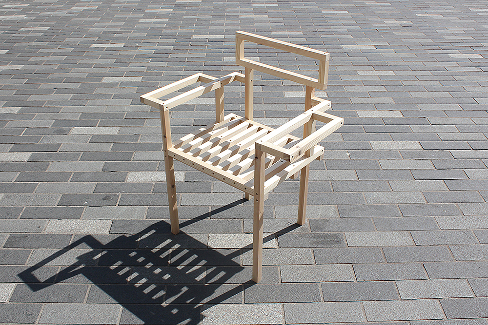 chair，wooden ，creativity，