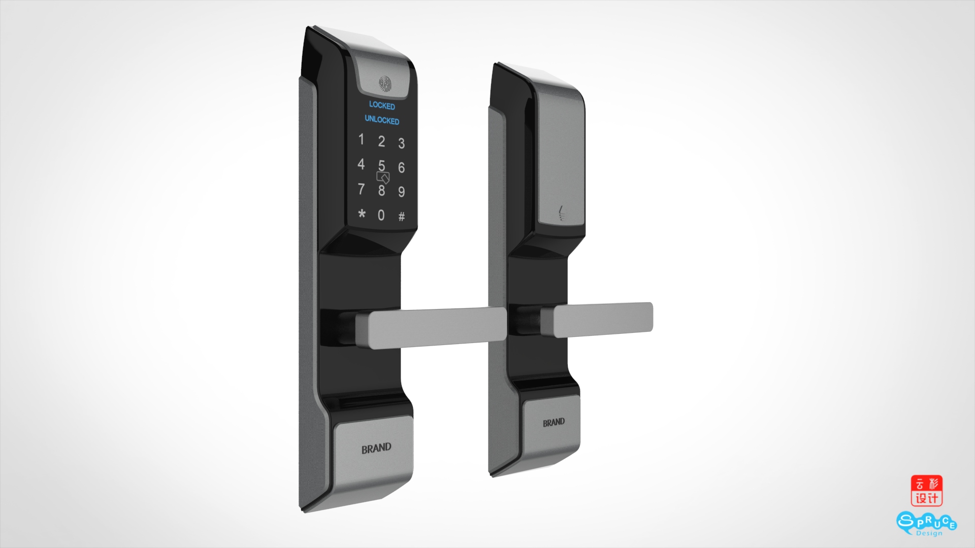can only，intelligence，Door lock，Home Furnishing，Samsung，password，lock，Very early smart fingerprint lock!，