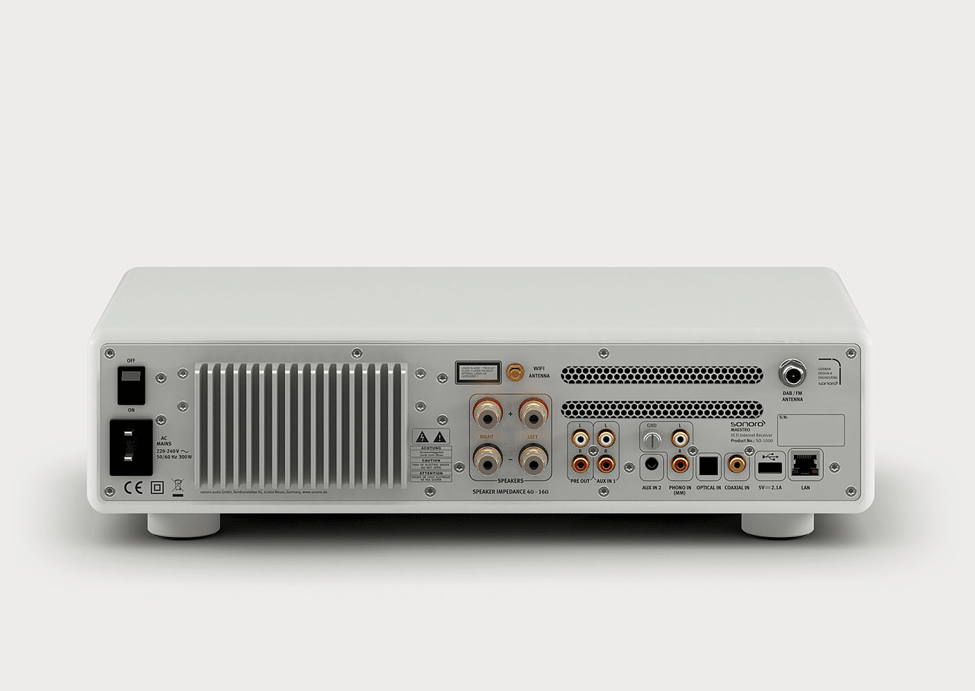 2020 red dot product design award，Maestro，receiver，player，