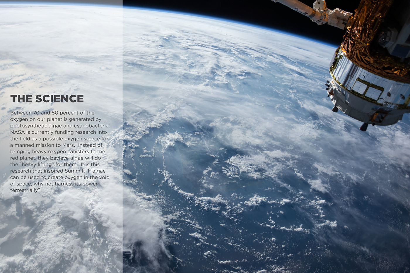 seaweed，modularization，oxygen，Foldable，container，