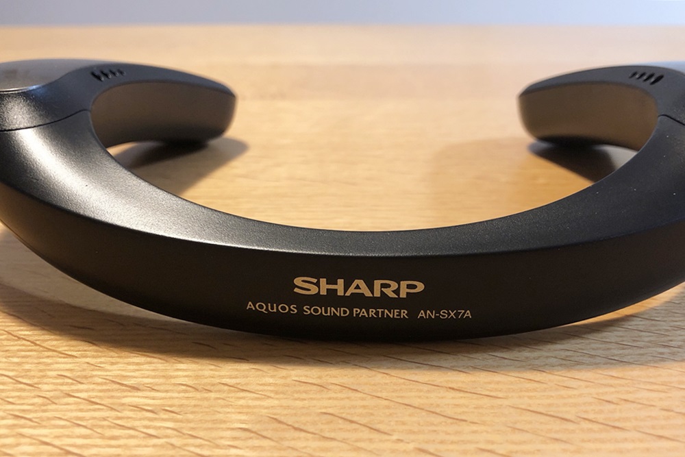 2020 red dot product design award，AN-SX7A，speaker，Vibration，Bluetooth，wear，SHARP，SHARP，