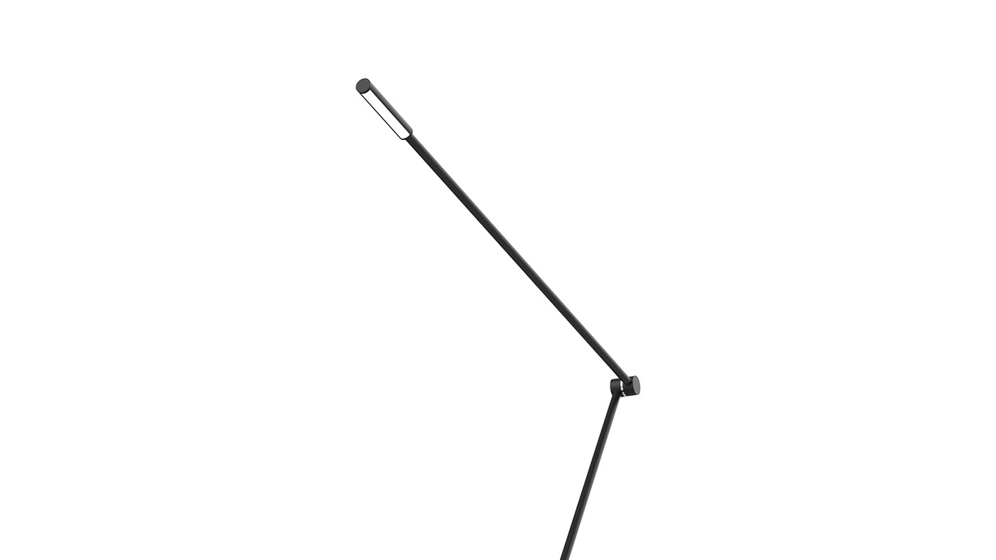 Lain，Table lamp design，black，