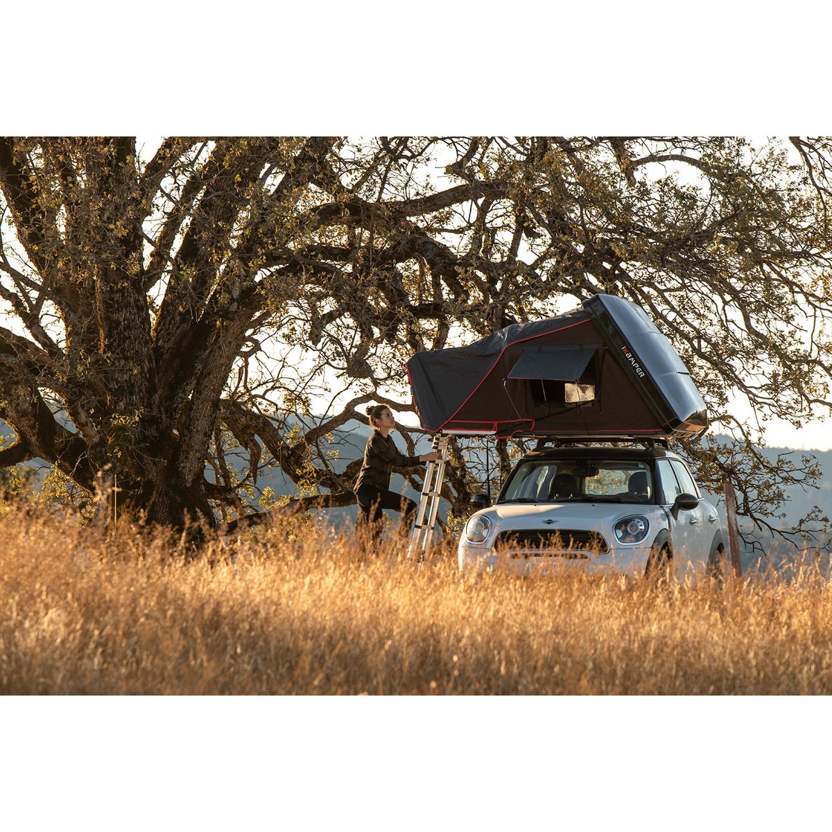 2020 red dot product design award，Skycamp Mini，vehicle，Tent，Aluminum honeycomb panel，heat insulation，