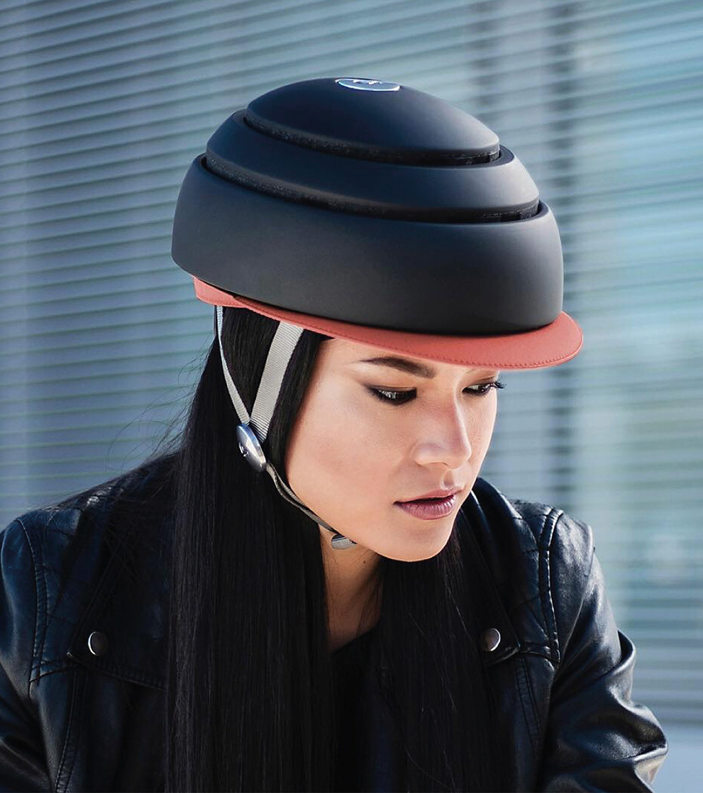 头盔，可折叠，骑行者，安全，