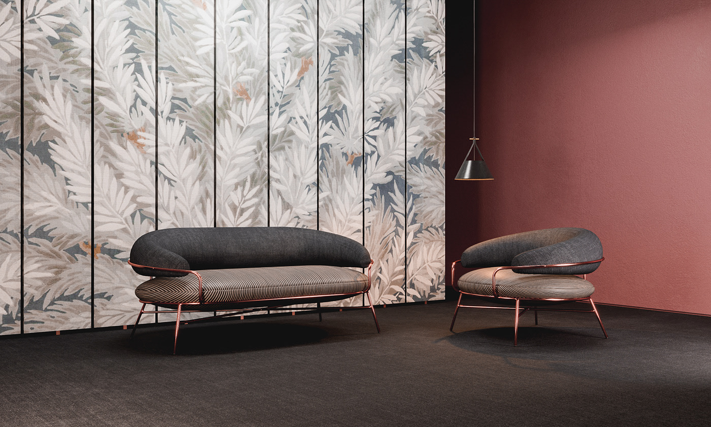 Armchair，sofa，Italy，modern，