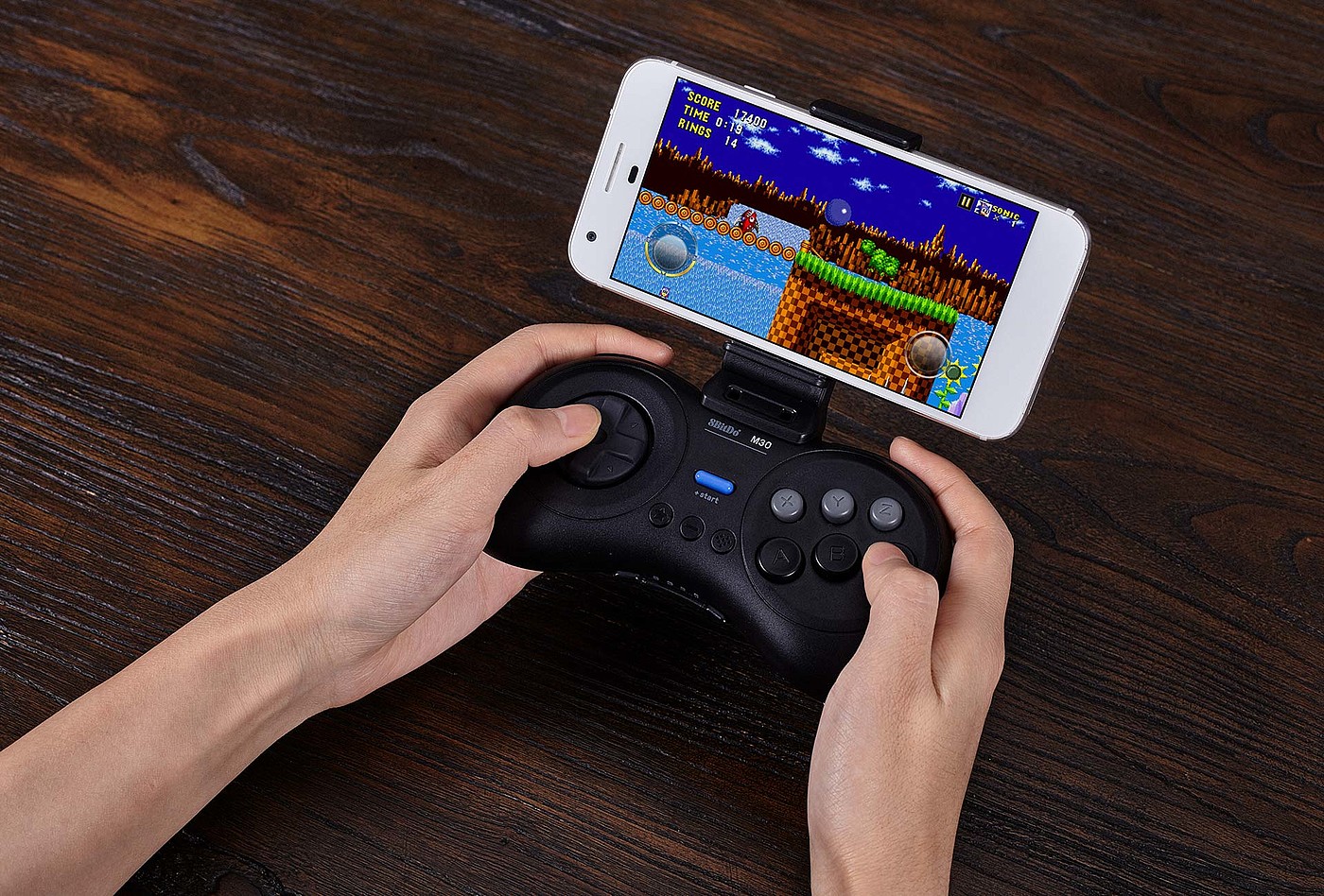 Game handle，8BitDo M30 Gamepad，Digital，2020 red dot product design award，