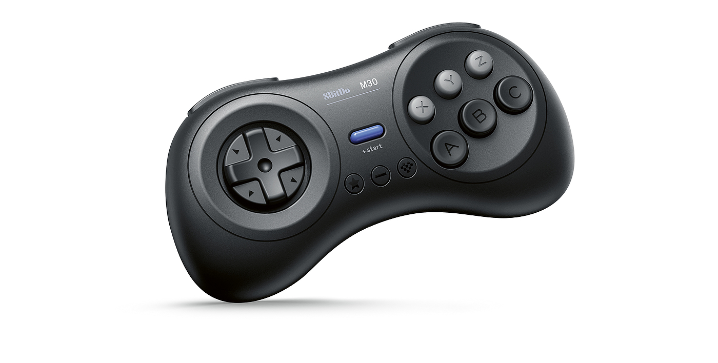 Game handle，8BitDo M30 Gamepad，Digital，2020 red dot product design award，