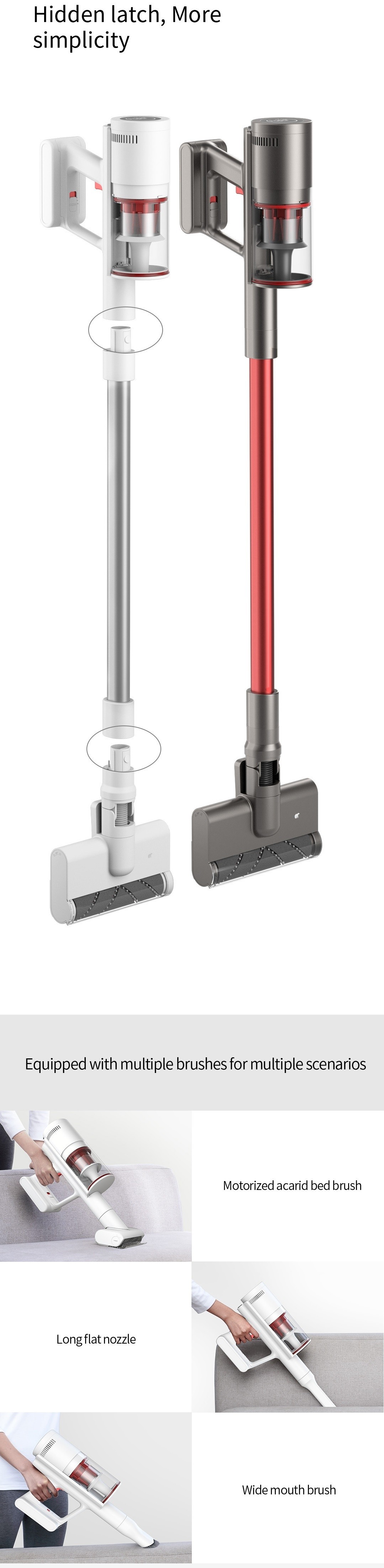 2020 red dot product design award，Vacuum cleaner，Portable，household，Simplicity，