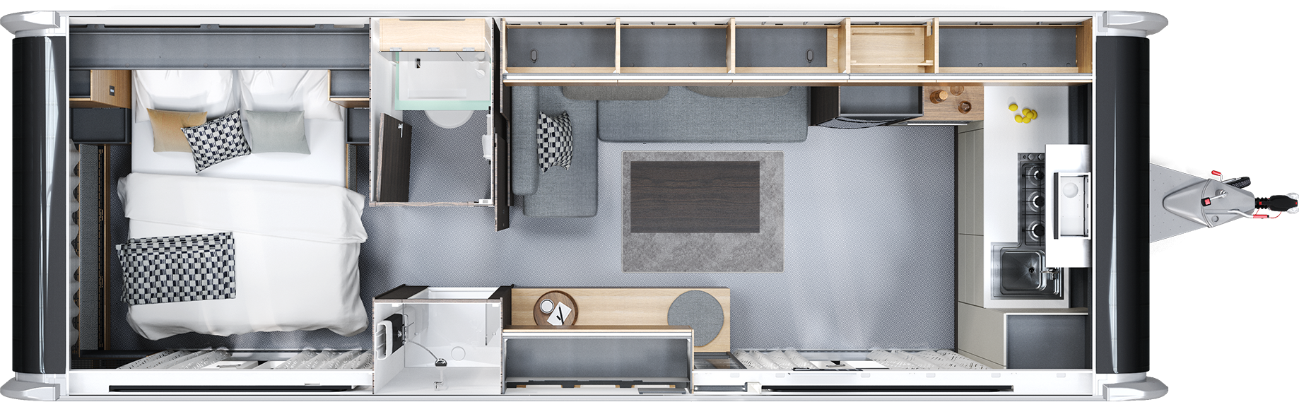 2020 red dot product design award，Adria Astella，Touring car，luxury，