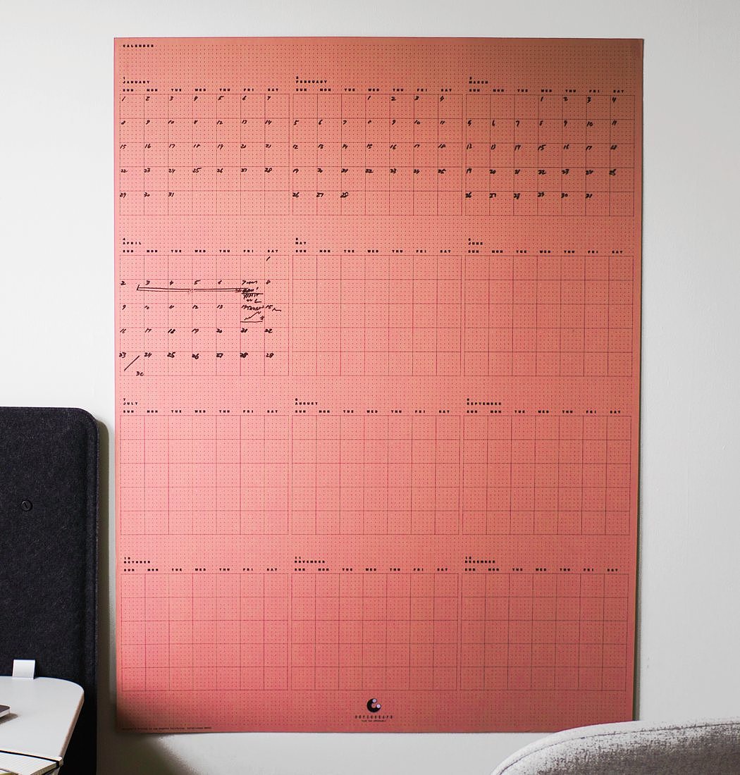 product design，industrial design，calendar，convenient，originality，