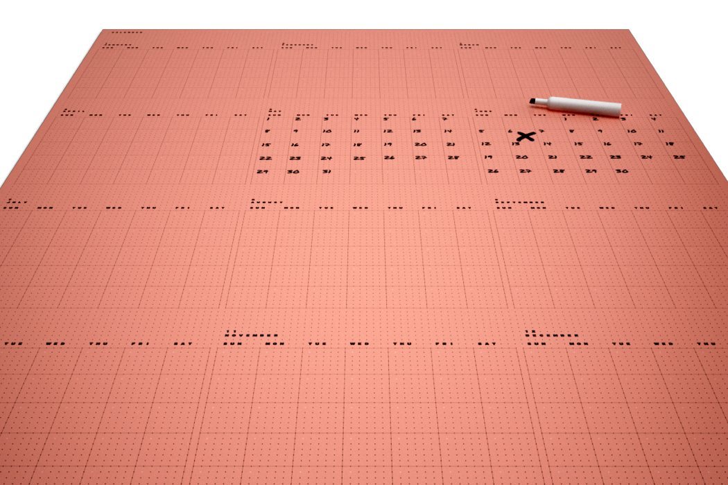 product design，industrial design，calendar，convenient，originality，