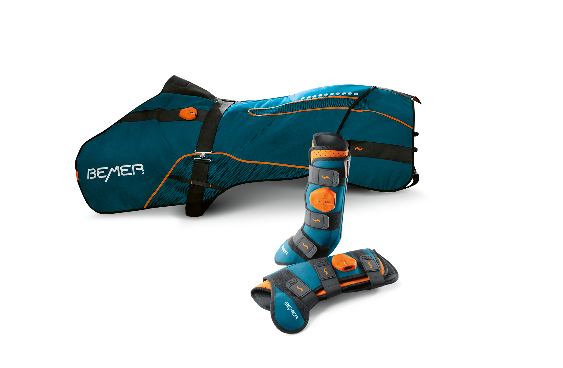 2020 red dot product design award，BEMER Horse-Set，Harness，Signal controller，