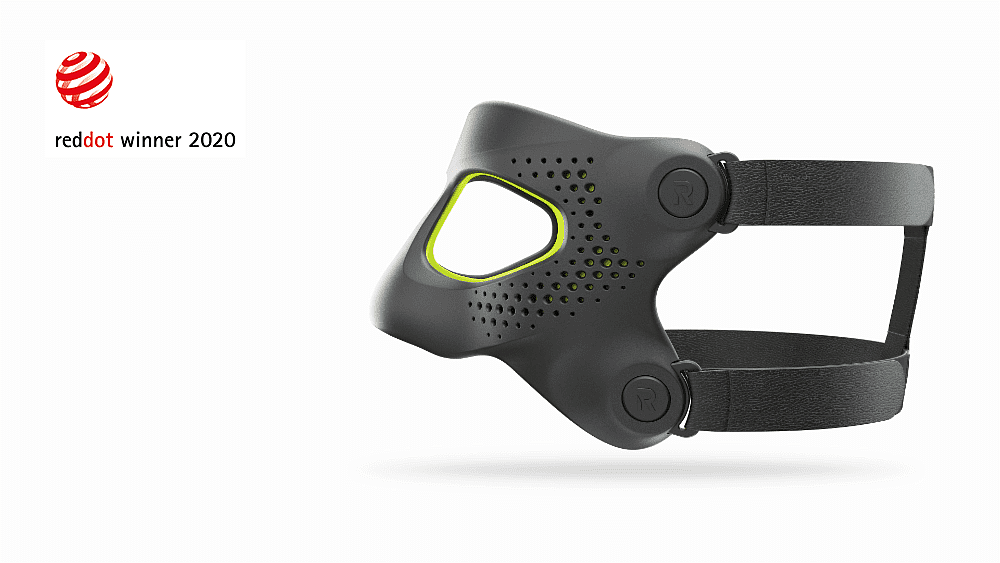 2020 red dot product design award，RAPTOR，Protective mask，3D printing，CT scan，security，