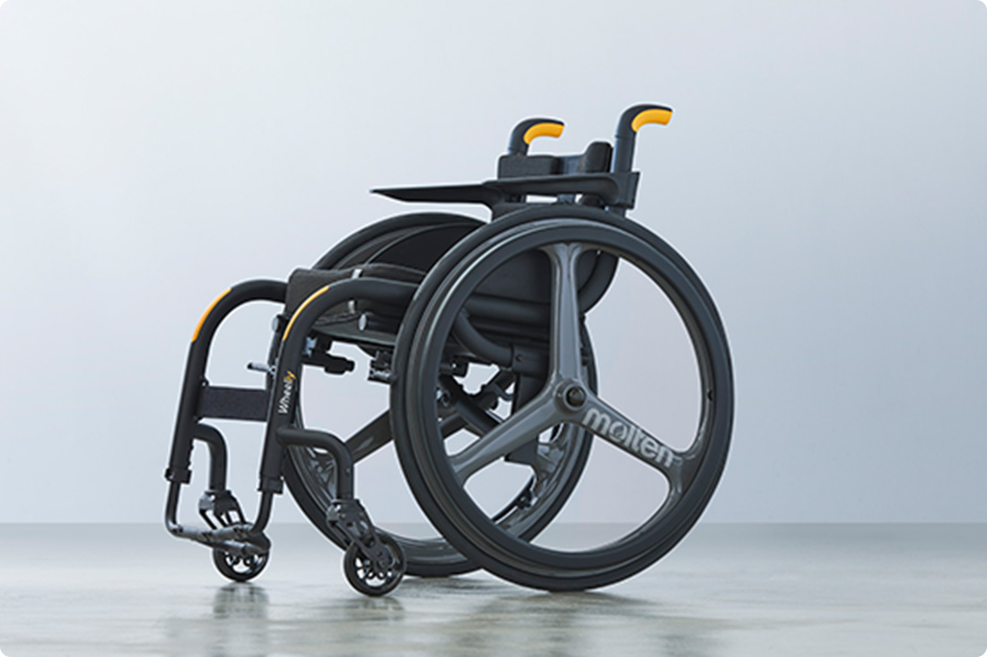 2020 red dot product design award，Wheeliy，wheelchair，fold，