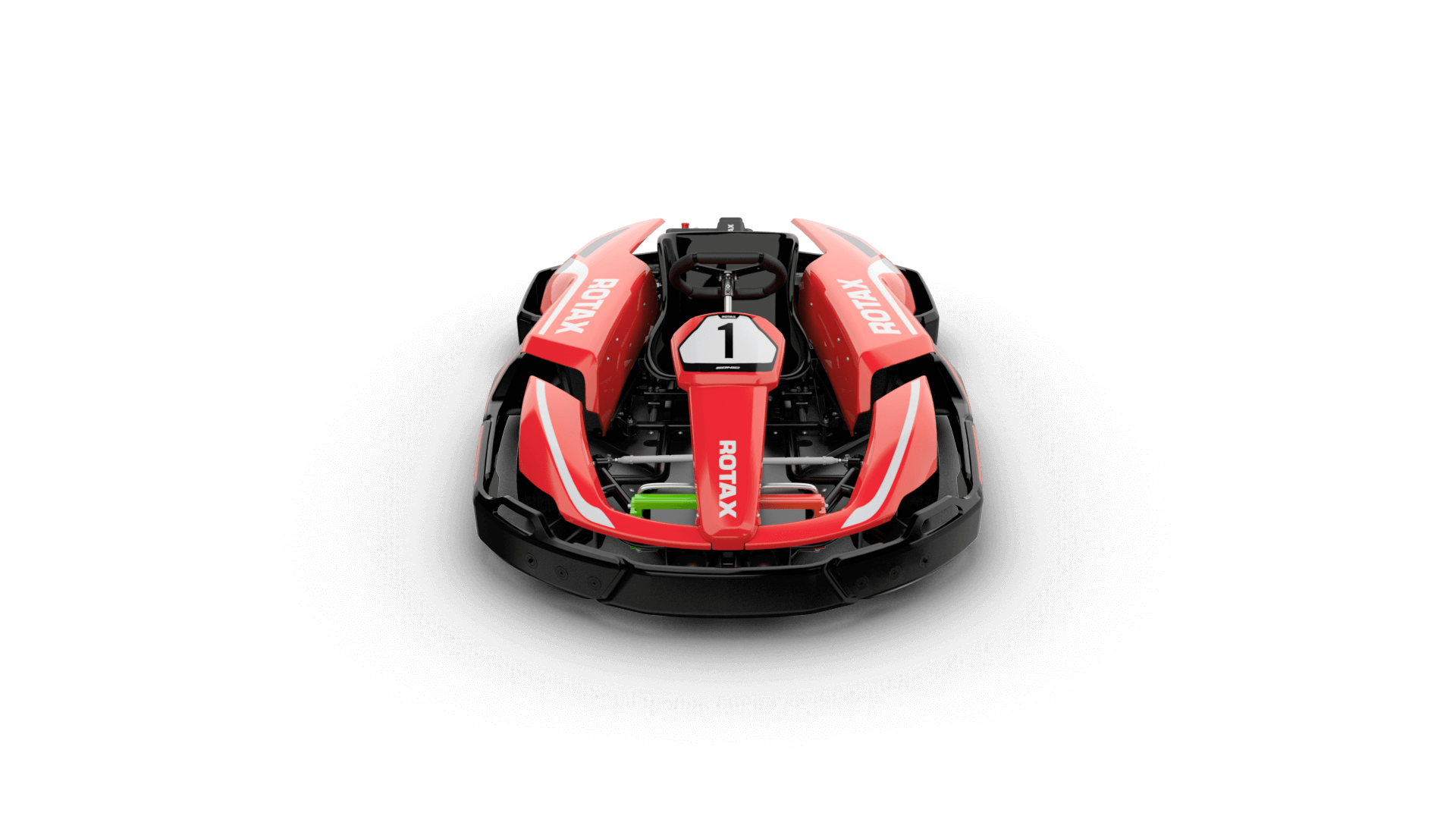 Rotax SONIC E-Card，go-kart，Electric，Colored plastic，2020 red dot product design award，