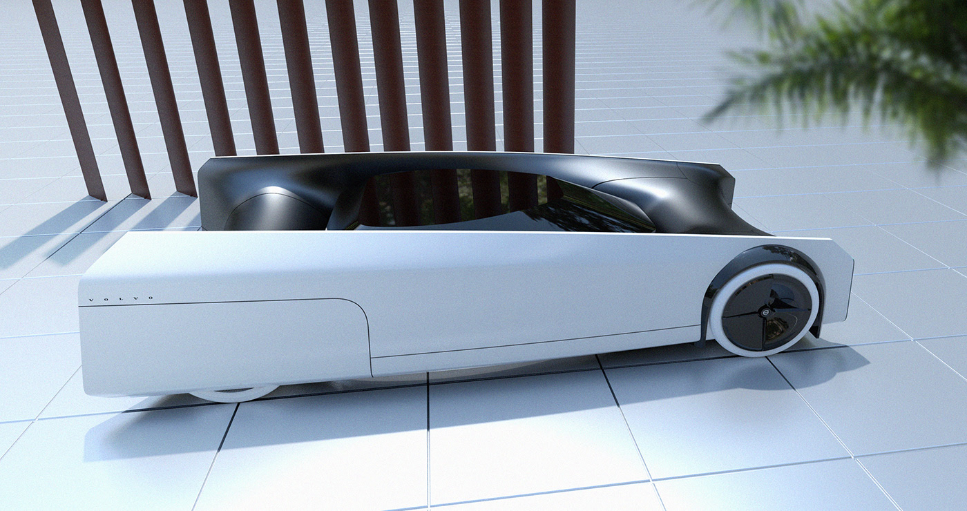 automobile，concept，volvo，Hand drawn，