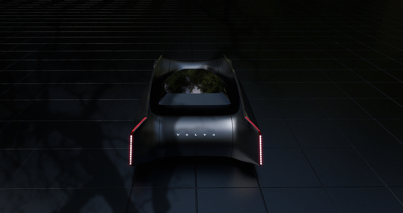 automobile，concept，volvo，Hand drawn，