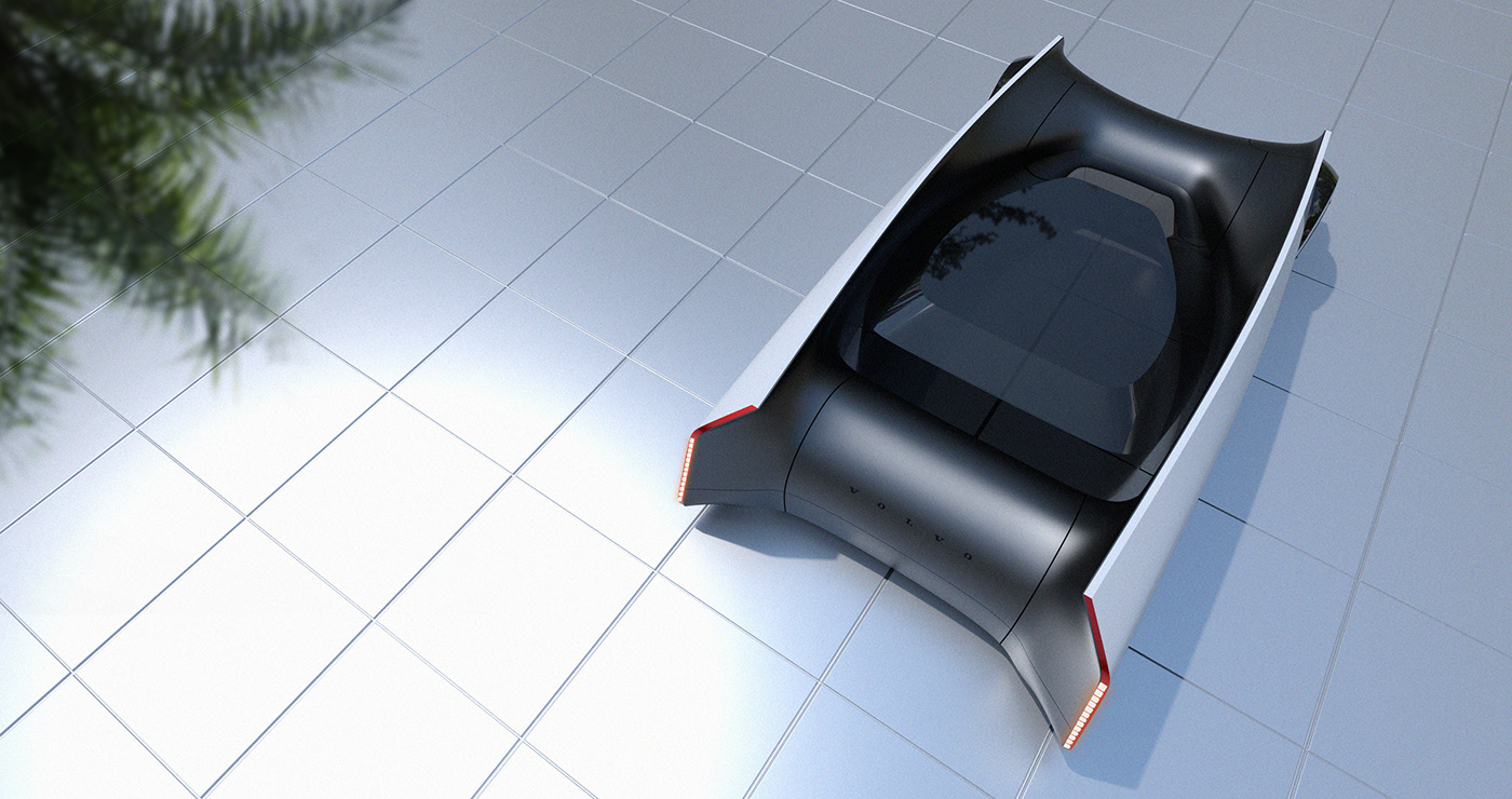 automobile，concept，volvo，Hand drawn，