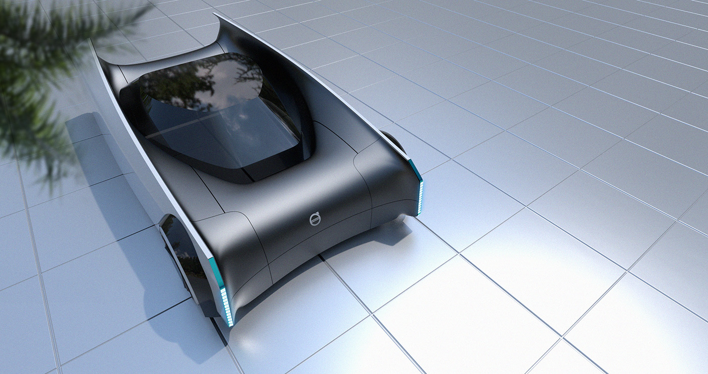 automobile，concept，volvo，Hand drawn，