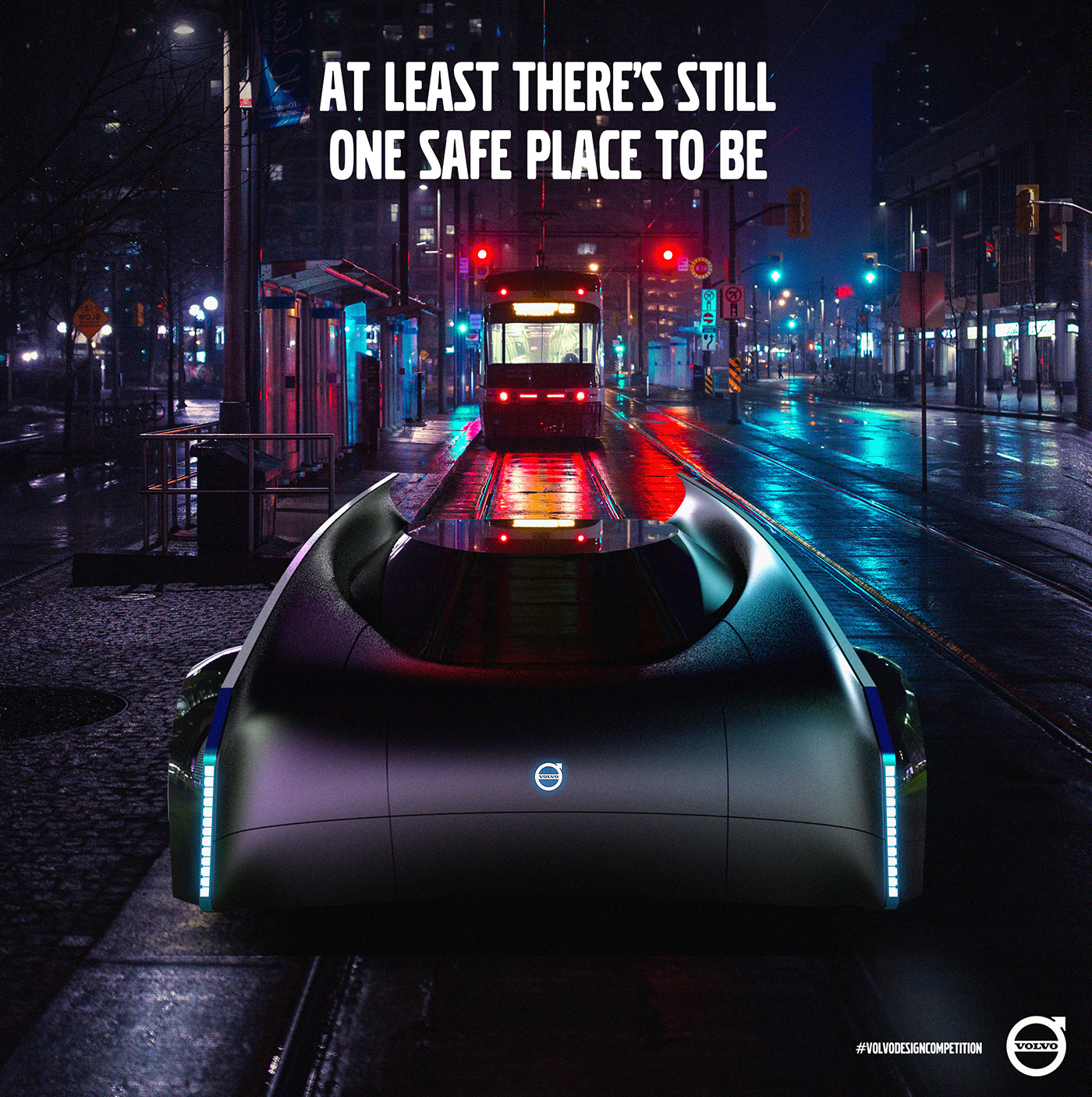 automobile，concept，volvo，Hand drawn，