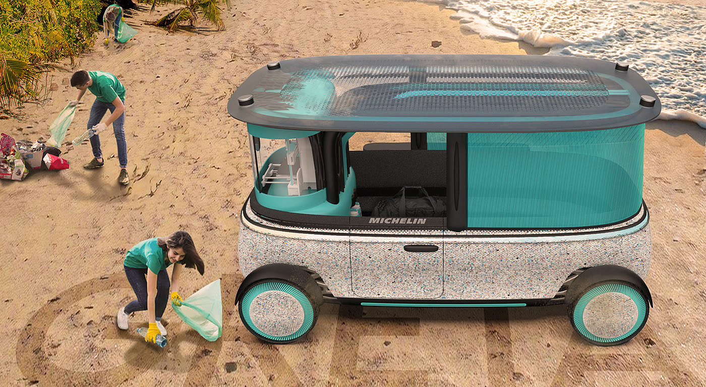 vehicle，environment protection，sustainable development，beach，Electric，