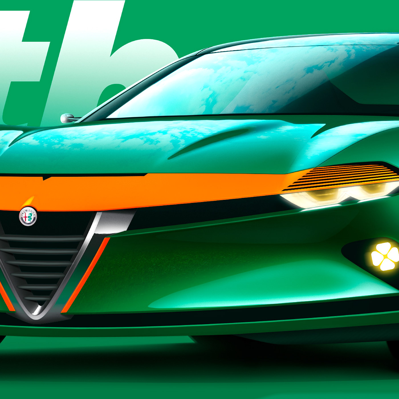 Sports car，transport，handsome，Hand drawn，