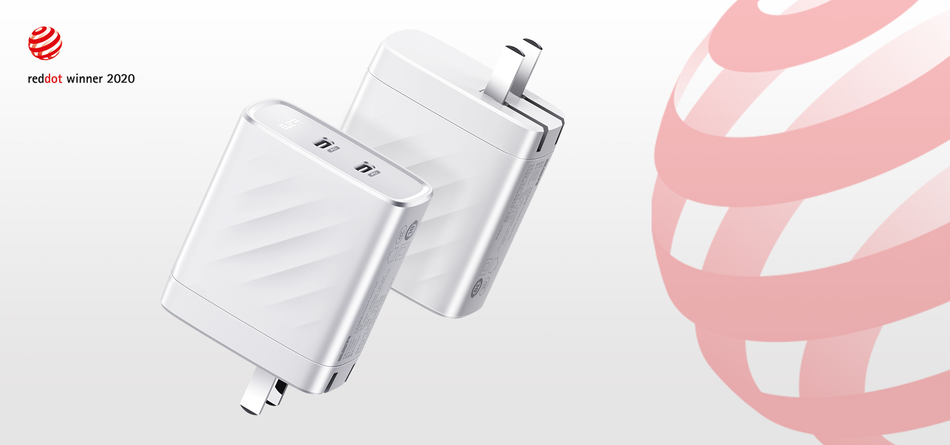 ESR PD Wall Charger，Charger，Digital accessories，2020 red dot product design award，