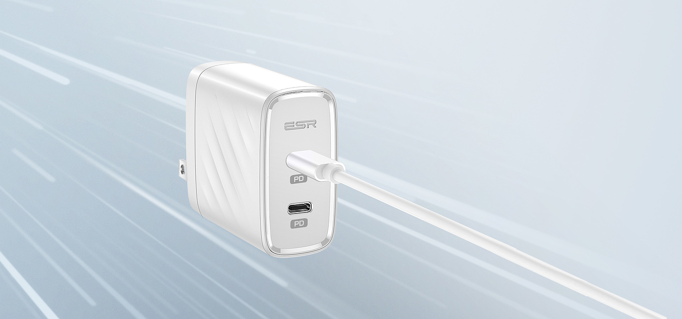 ESR PD Wall Charger，充电器，数码配件，2020红点产品设计大奖，