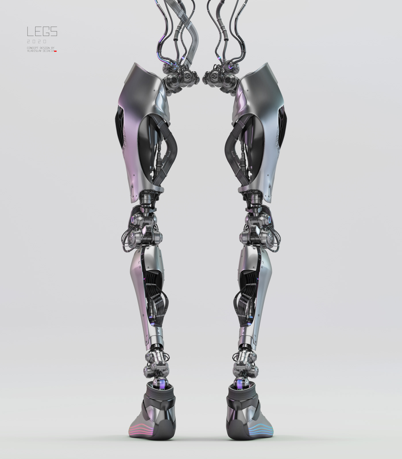 robot，leg，Skate，Cool，