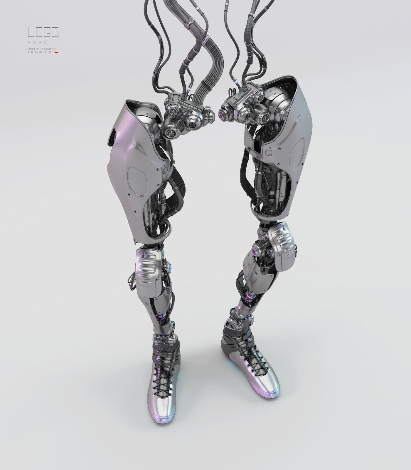 robot，leg，Skate，Cool，