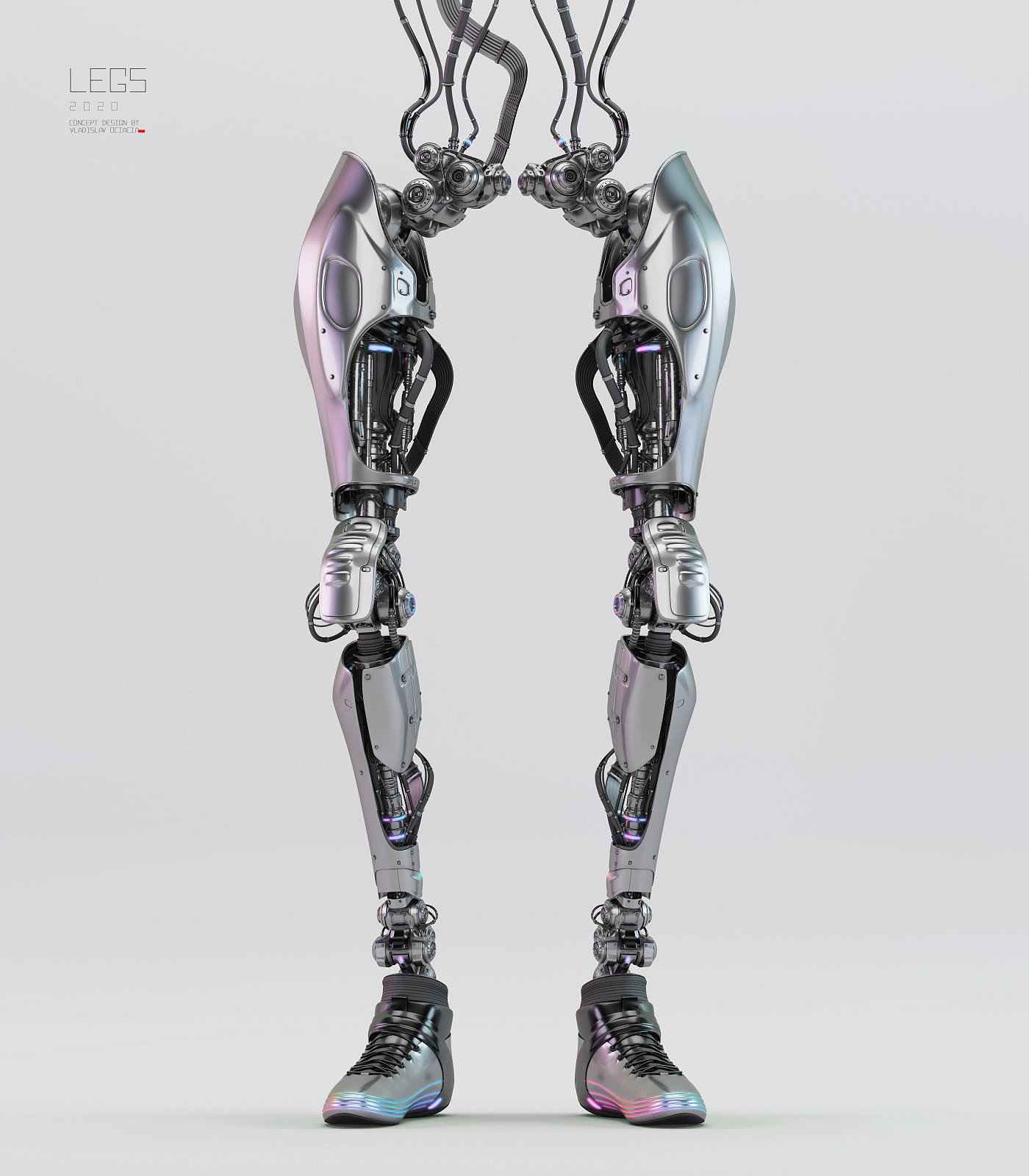 robot，leg，Skate，Cool，