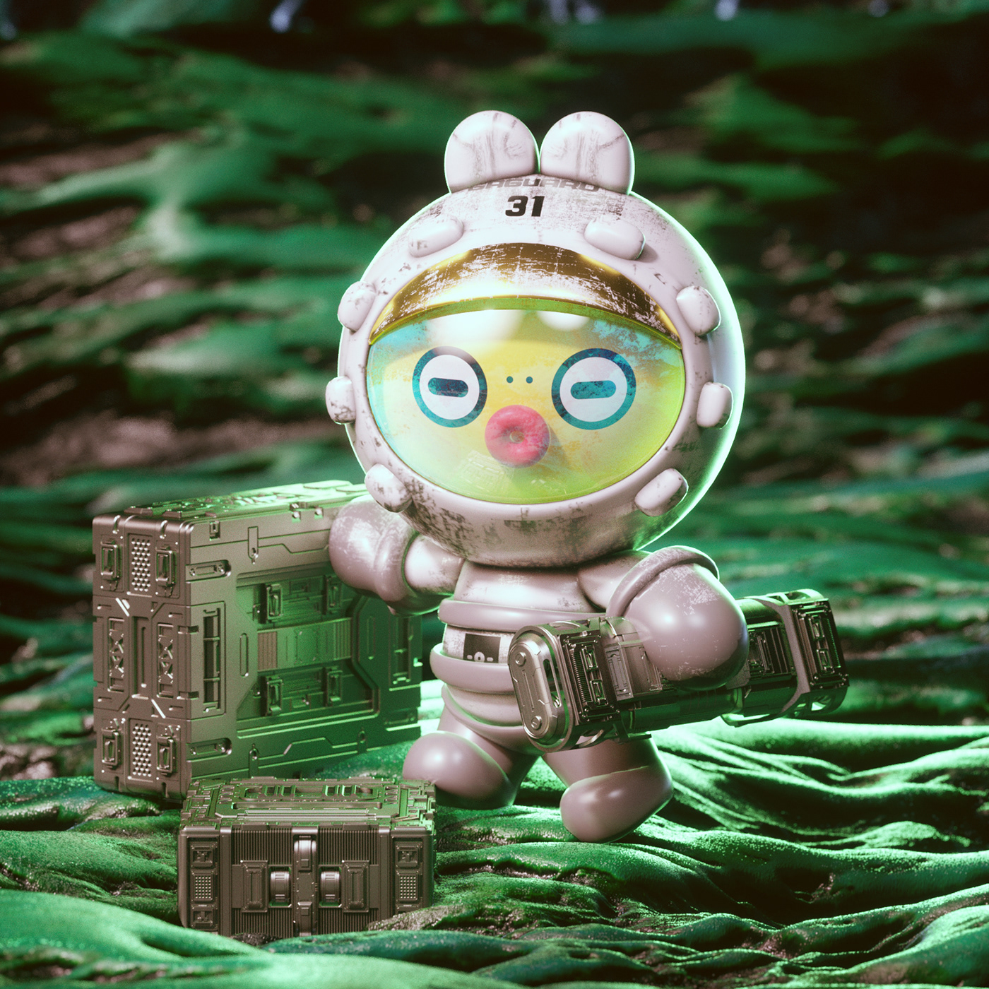 universe，illustration，c4d，lovely，