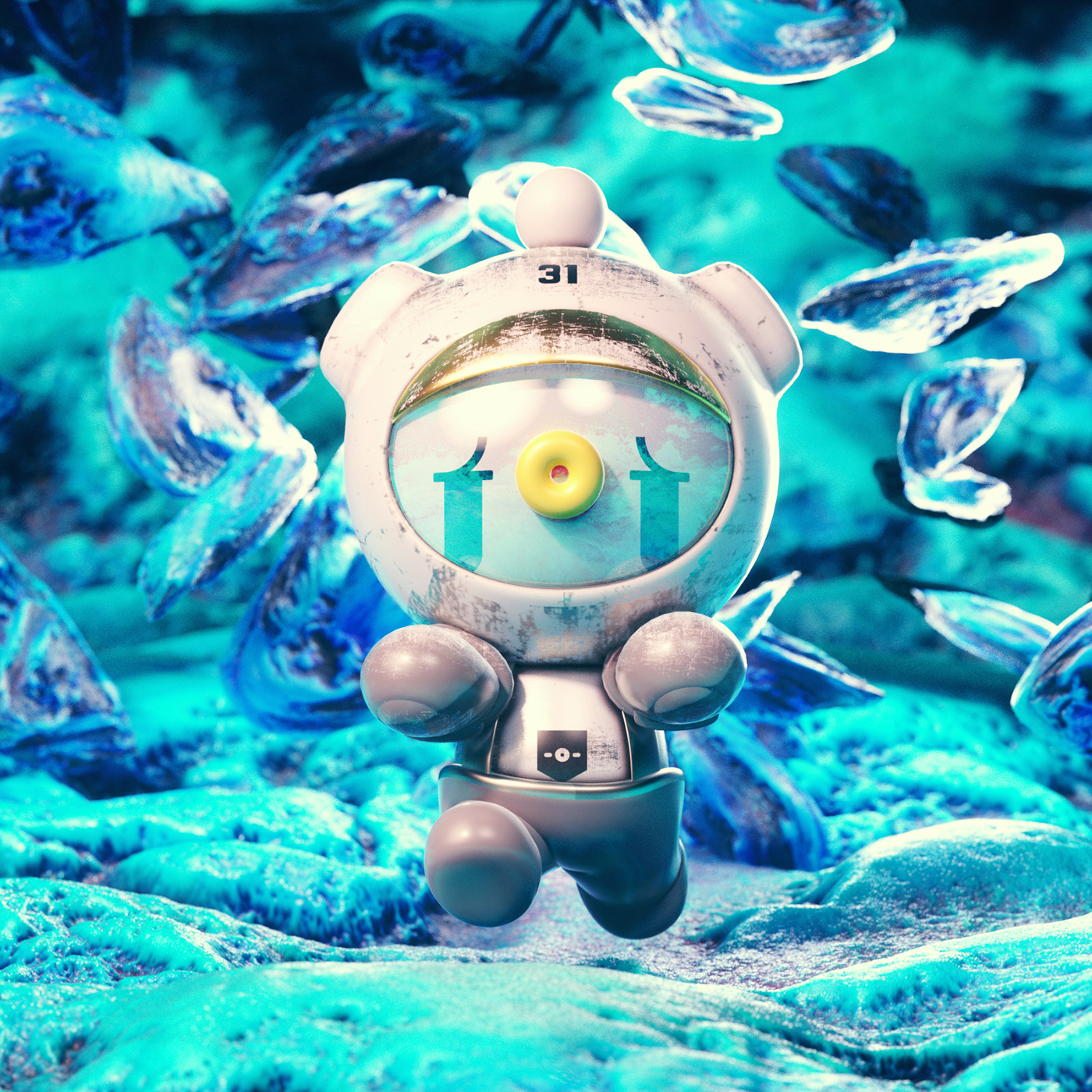 universe，illustration，c4d，lovely，