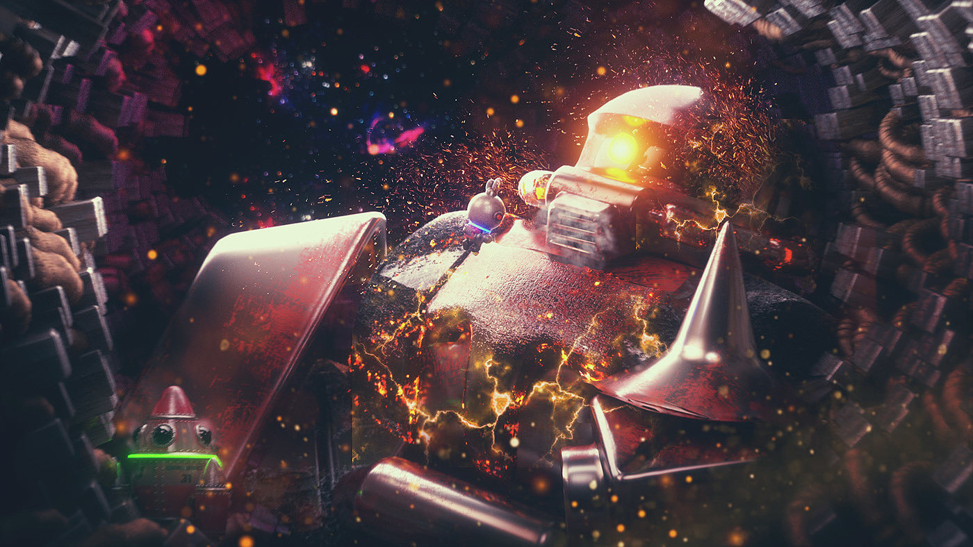 universe，illustration，c4d，lovely，