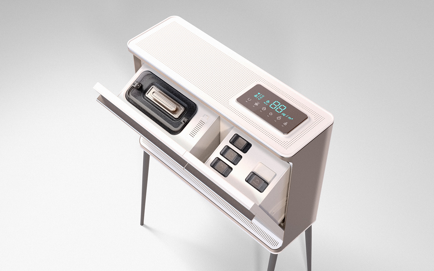 air cleaner，decorate，Furniture style，white，