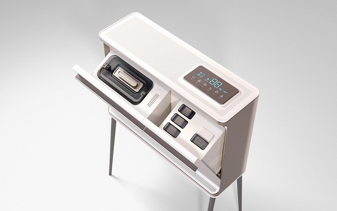 air cleaner，decorate，Furniture style，white，