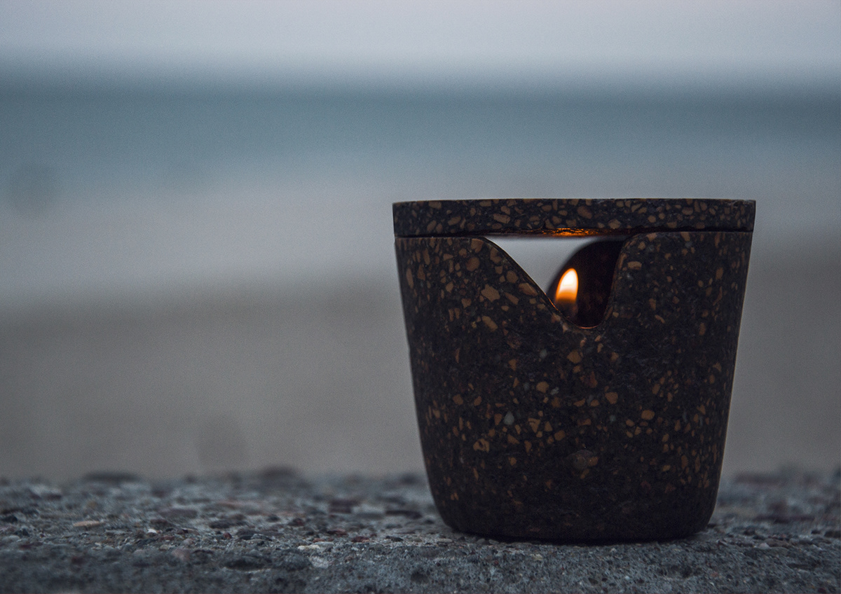 candle，biodegradable，Food residue，environment protection，