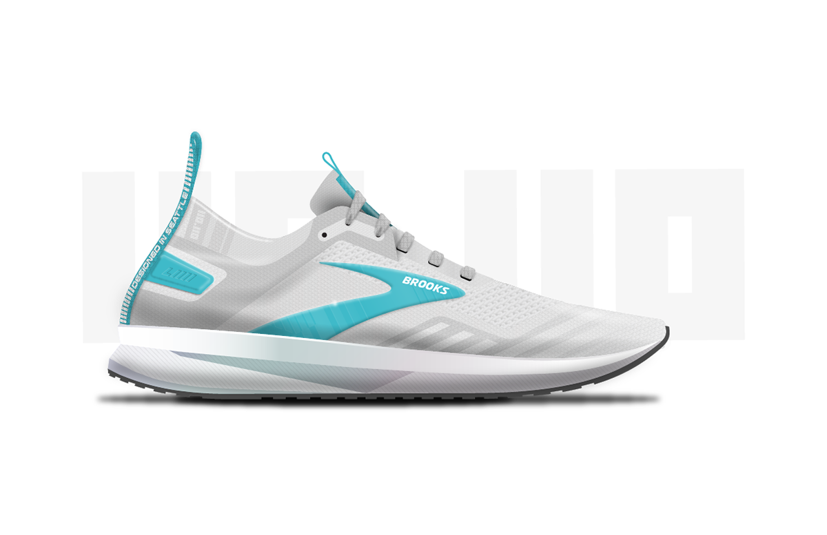 sneakers，Brooks Running，Hand drawn，knitting，