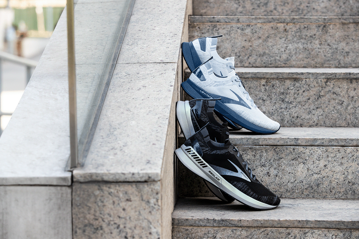 sneakers，Brooks Running，Hand drawn，knitting，